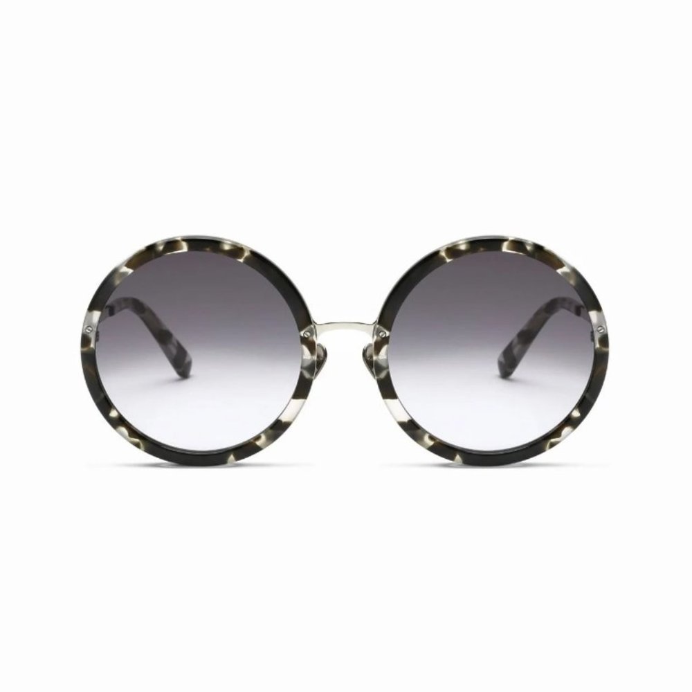 New Avantguard Chelsea Round Sunglasses in Grey Marble